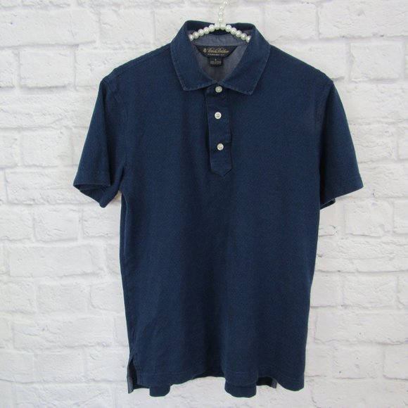 Brooks Brothers Other - Brooks Brothers Men’s Small Polo Navy Rugby Shirt